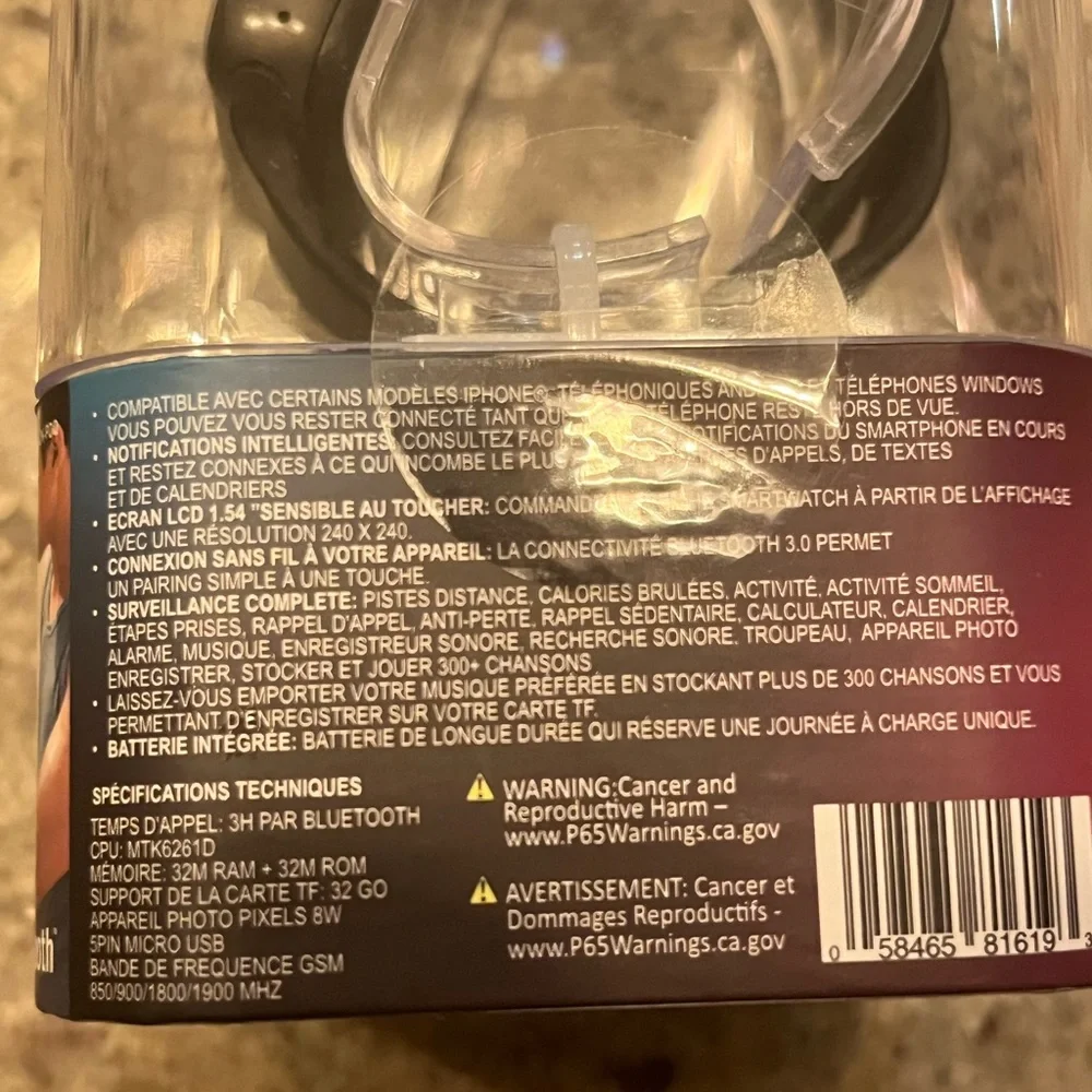 sylvania opened box